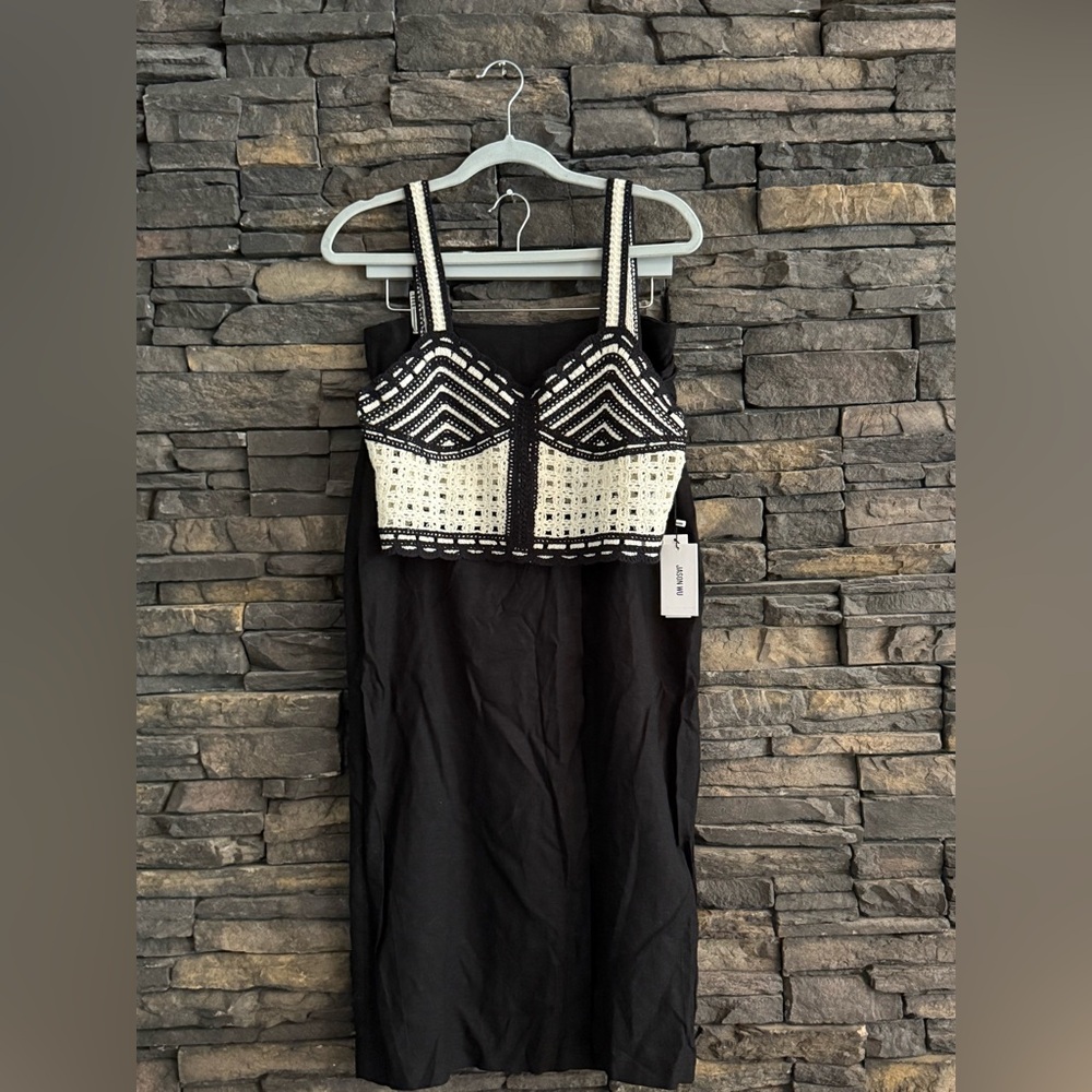 Stunning Jason Wu Black and White Two Piece Set